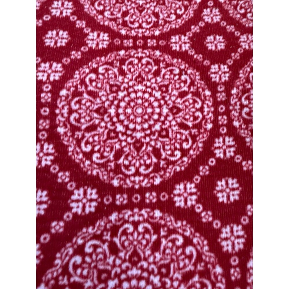 Red circle pattern floor mat - Picture 5 of 7
